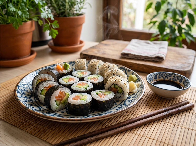 Ev Yapımı Sushi: Lezzetli ve Pratik Tarif