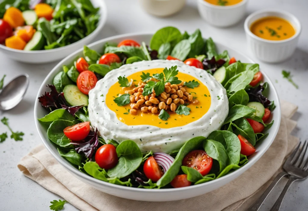 Kuru Cacıklı Yoğurtlu Meze