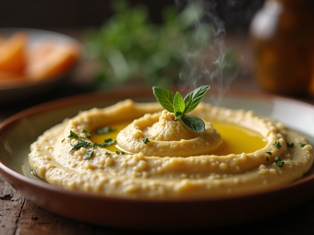 Zeytinyağlı ve Sarımsaklı Humus: Eşsiz Bir Lezzet Yolculuğu