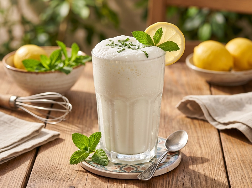 Kremalı Ayran: Ferahlatıcı ve Lezzetli İkram