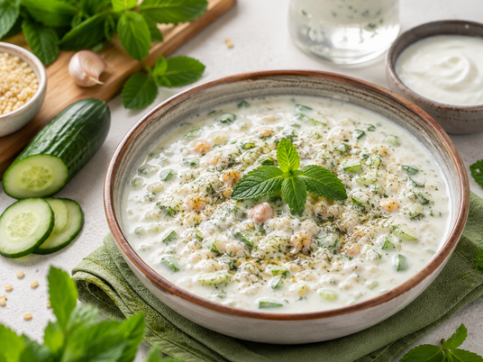 Serinleten Lezzet: Ayran Aşı Çorbası