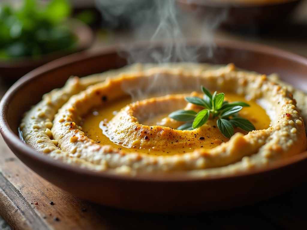 Zeytinyağlı Baharatlı Humus ile Akdeniz Esintisi